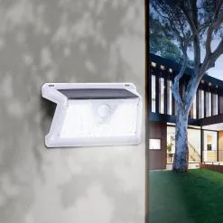 Aigostar - LED Aurinkokennovalo Ulkokäyttöön Anturilla LED/2,4W/5V IP65