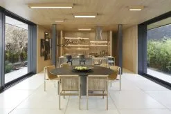 APLED - LED-kattovalo QUADRA LED/24W/230V Tammi