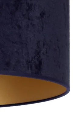 Brilagi - Lattiavalaisin VELVET 1xE27/60W/230V Ruskea/sininen