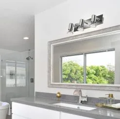 Briloner 2290-038 - Kylpyhuoneen LED-kohdevalo SPLASH 3xGU10/5W/230V IP23