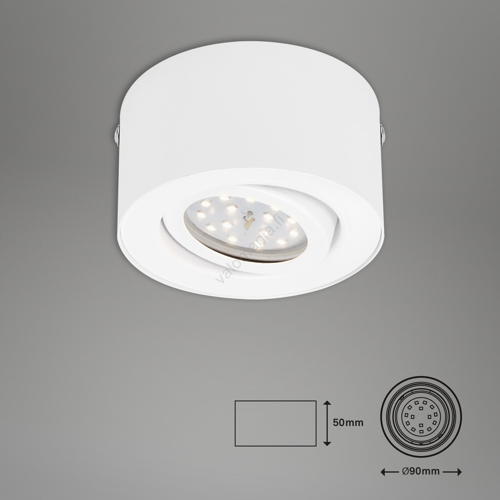 Briloner 7121-016 - LED-kohdevalo TUBE 1xLED/5W/230V Pyöreä - Image 3
