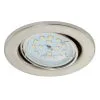 Briloner 7220-032 - SETTI 3x LED-kattovalaisin Kylpyhuoneeseen FIT 1xGU10/5W/230V Mattanikkeli