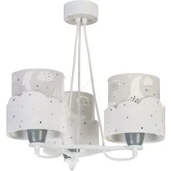 Dalber 61237E - Lasten Kattokruunu MOON 3xE27/60W/230V