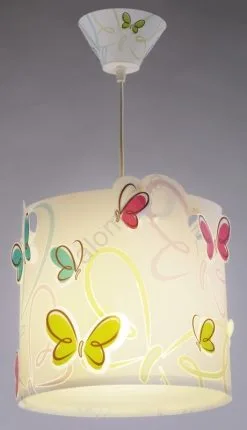 Dalber 62142 - Lasten Kattokruunu PERHONEN 1xE27/60W/230V