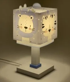 Dalber 63111T - Lasten Lamppu JUNGLE 1xE14/40W/230V Sininen