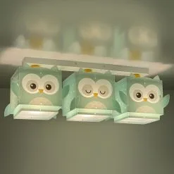 Dalber 64393 - Lasten Kattovalaisin LITTLE OWL 3xE27/60W/230V