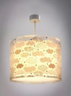 Dalber D-41412S - Lasten Kattokruunu CLOUDS 1xE27/60W/230V