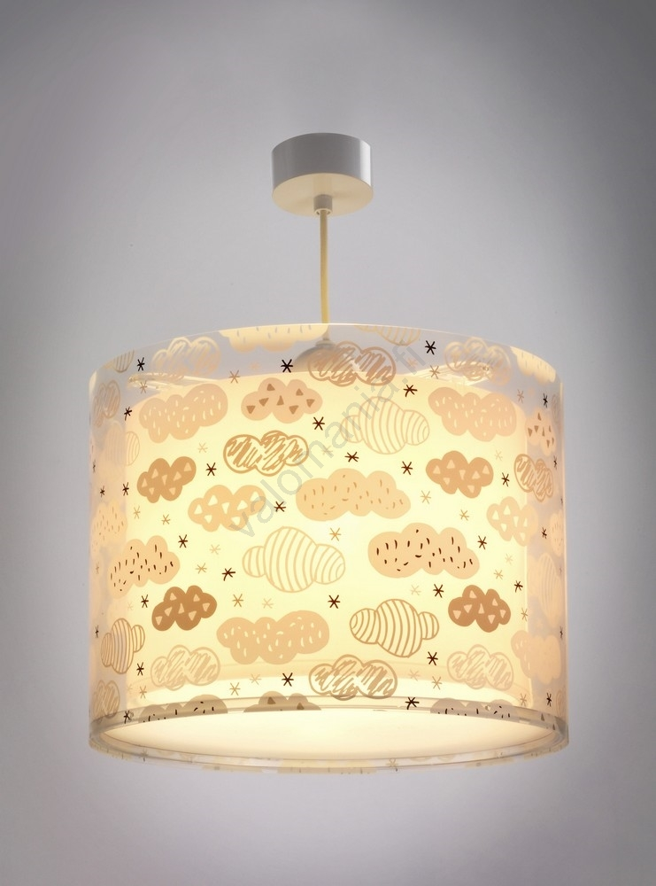 Dalber D-41412S - Lasten Kattokruunu CLOUDS 1xE27/60W/230V