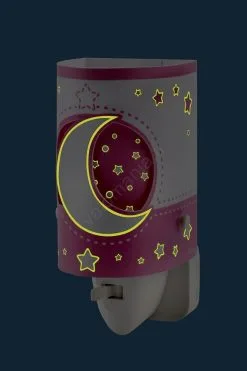 Dalber D-63235LS - LED Pistorasialamppu PINK MOON 1xE14/0,3W/230V