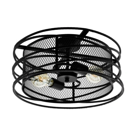 Eglo 43091 - Kattovalo BLACKWATER 2xE27/60W/230V