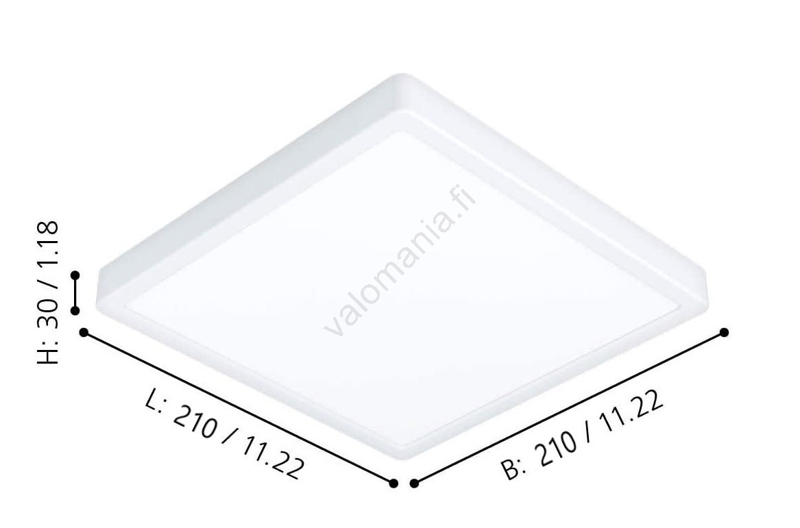 Eglo - LED Himmennettävä Kylpyhuoneen Kattovalo LED/16,5W/230V 2700-6500K IP44 ZigBee