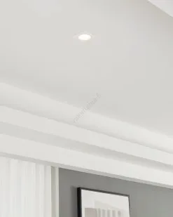 Eglo - Upotettava Valo 1xGU10/35W/230V Valkoinen