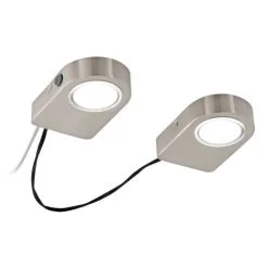 Eglo 94514 - SETTI 2x Keittiökaappien Alla Oleva LED-valo LAVAIO 2xLED/3,7W/230V