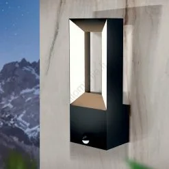 Eglo - LED-ulkovalaisin Anturilla 2xLED / 5W / 230V IP44