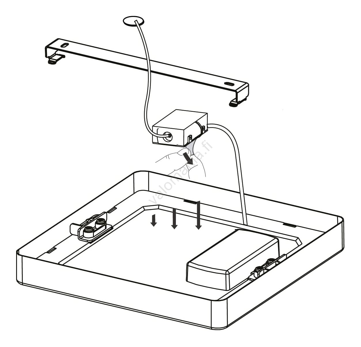 Eglo - LED Himmennettävä Kylpyhuoneen Kattovalo LED/19,5W/230V 2700-6500K IP44 ZigBee - Image 2