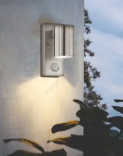 Eglo - LED-ulkoseinävalaisin Anturilla 1xGU10 / 3W / 230V IP44