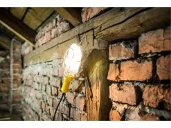 Extol - Kannettava Lamppu Kiinnikkeellä 1xE27/60W/230V