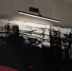 Faro Barcelona FARO 61088 - LED-kuvavalaistus MARGITTE LED/12W/230V Musta