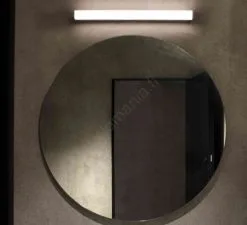 Faro Barcelona FARO 63316 - Kylpyhuoneen LED-peilivalo NILO-1 LED/12W/230V IP44 Musta