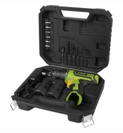 Fieldmann - Akkuporakone Tarvikkeineen 12V 1300 MAh