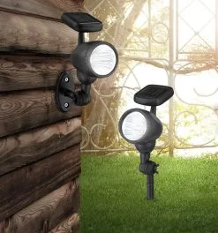 Globo 33026 - LED-aurinkovalo 3xLED/0,06W IP44