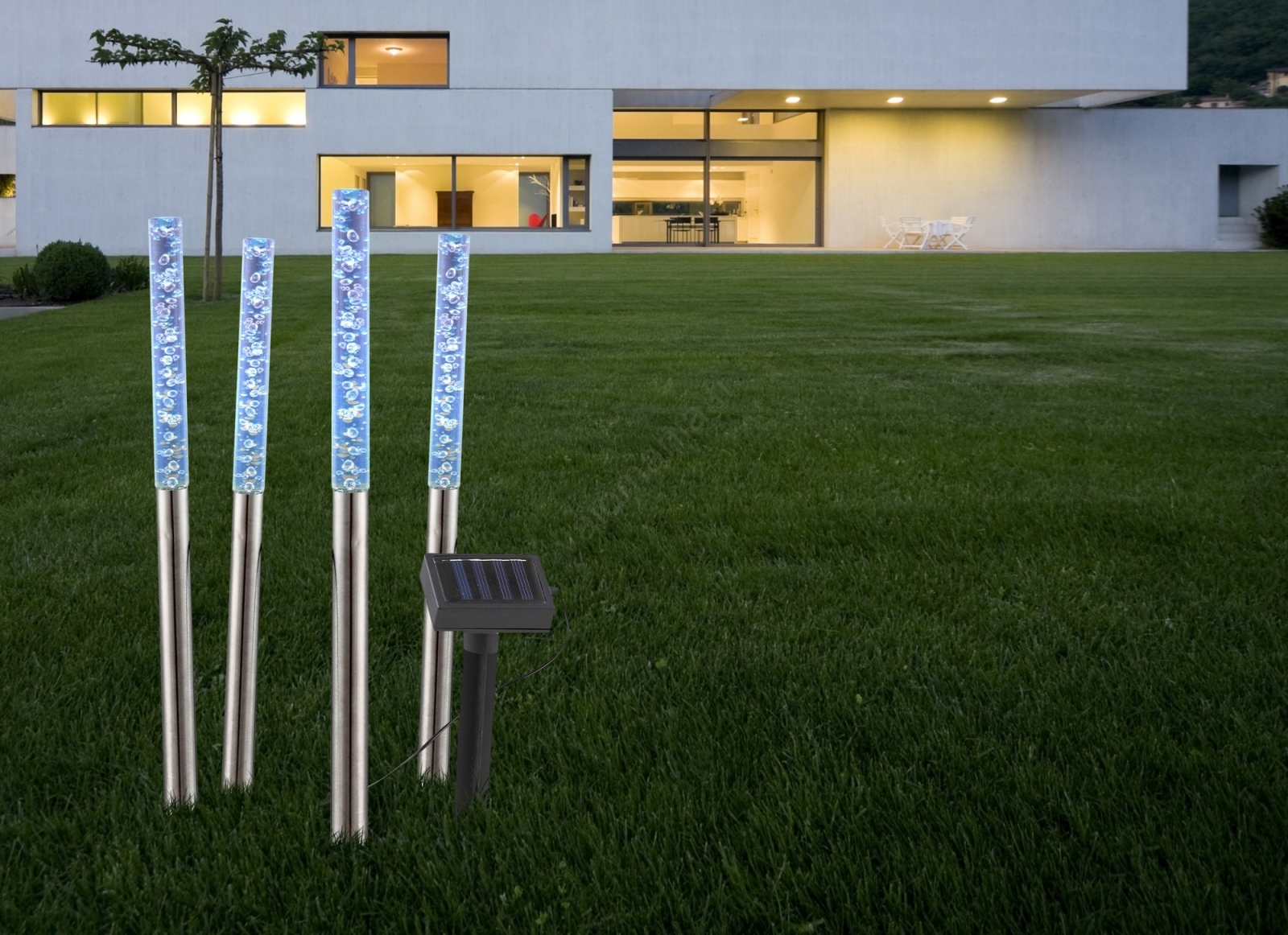 Globo 33247 - SETTI 4x LED-aurinkovalaistus 4xLED/0,07W IP44 - Image 3