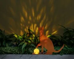 Globo - LED Aurinkovalo LED/0,06W/3V IP44 Kissa