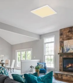 Globo - LED Kylpyhuoneen Kattovalo LED/24W/230V IP44 Valkoinen