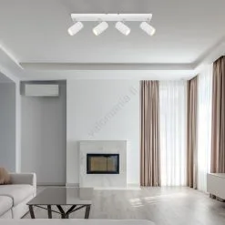 Globo - Kohdevalo 4xGU10/35W/230V Valkoinen