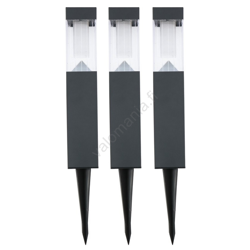 Grundig - SETTI 3x Aurinkolamppu 3xLED/1,2V 6,5x35,5cm