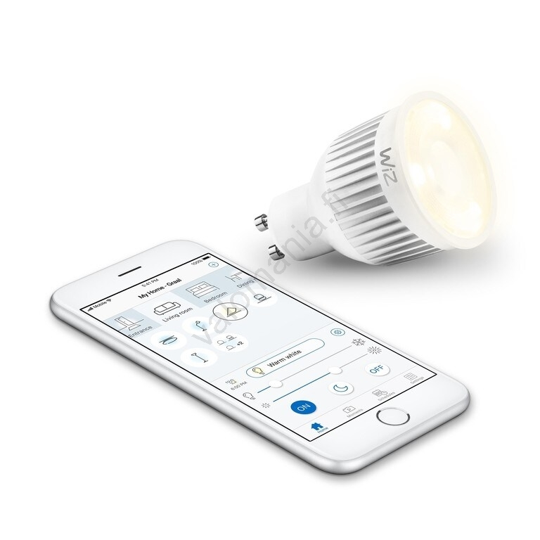 Himmennettävä LED-polttimo GU10/6,5W/230V 2700-6500K Wi-Fi - WiZ - Image 6