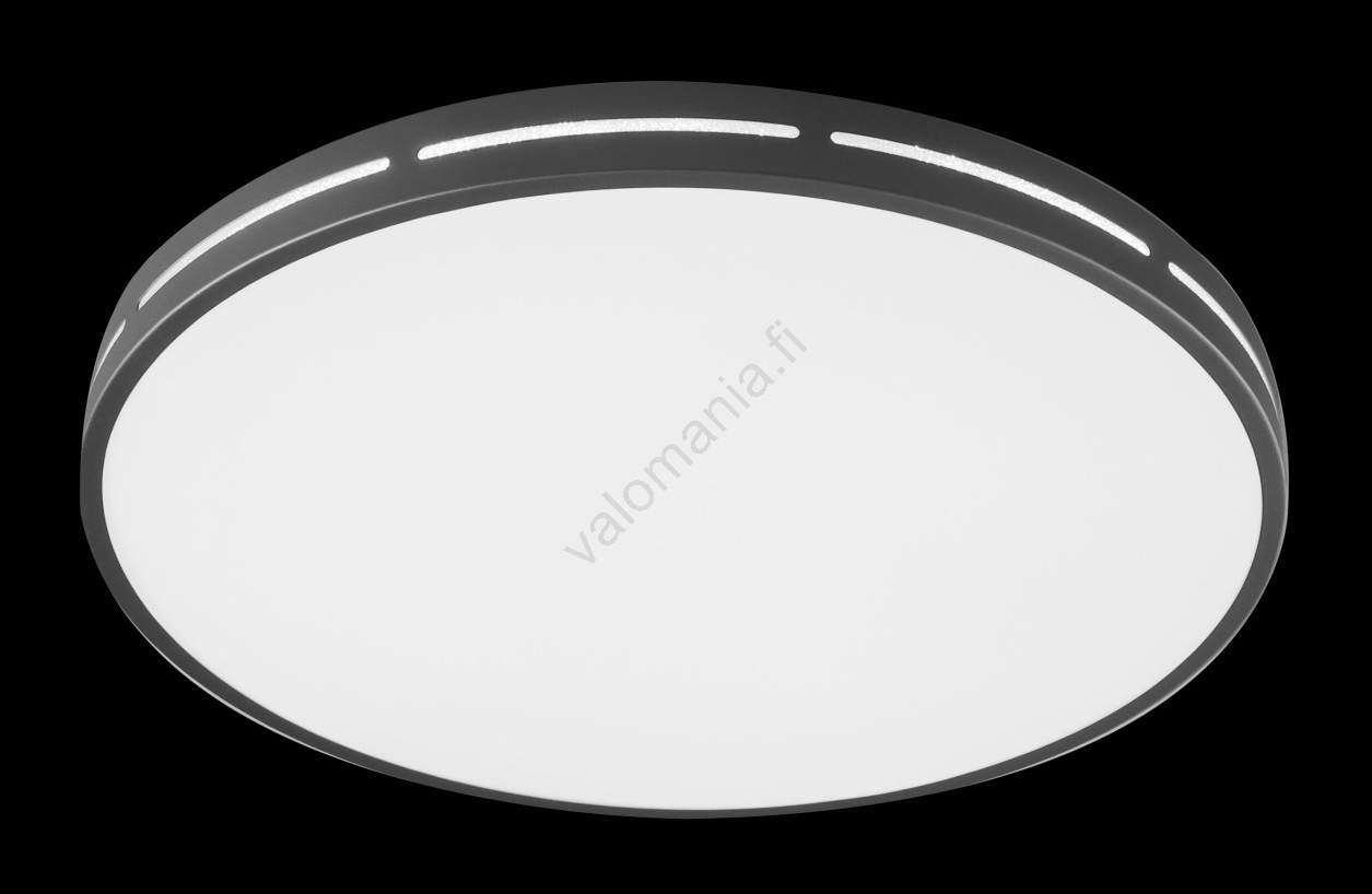 Immax NEO 07145-B42 - Himmennettävä LED-kattovalaisin NEO LITE VISTAS LED/24W/230V Wi-Fi Musta + Kaukosäädin