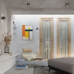 Katon Kohdevalo QUAD 1 1xGU10/40W/230V Antrasiitti