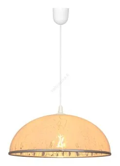 Kattokruunu Narulla CIRCLE 1xE27/60W/230V Valkoinen