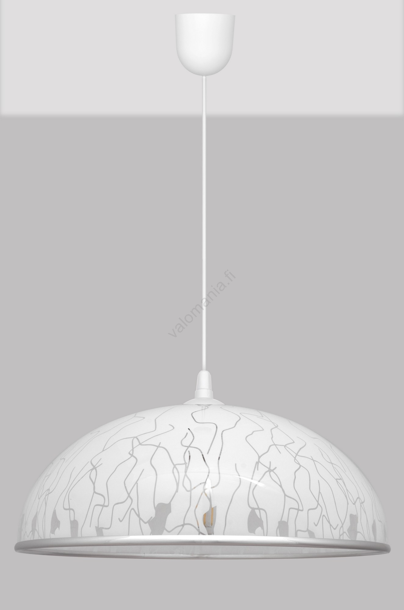 Kattokruunu Narulla CIRCLE 1xE27/60W/230V Valkoinen - Image 2