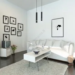 Kattokruunu Narulla JOKER 1xGU10/25W/230V Musta