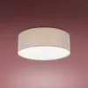 TK Lighting Kattovalaisin RONDO 4xE27/15W/230V D. 45 Cm Beige