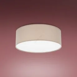 TK Lighting Kattovalaisin RONDO 4xE27/15W/230V D. 45 Cm Beige