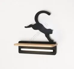 Lasten LED-seinävalaisin Hyllyllä JUMPING CAT LED/5W/230V - FSC-sertifioitu