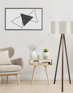 Lattialamppu AYD 1xE27/60W/230V Beige/ruskea