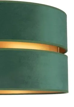 Lattialamppu DUO 1xE27/60W/230V Vihreä/musta