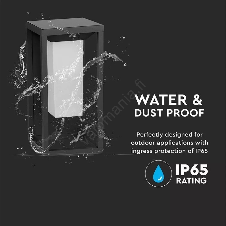 LED Aurinkokenno Seinävalo Anturilla SAMSUNG CHIP LED/2W/3,7V IP65 - Image 8