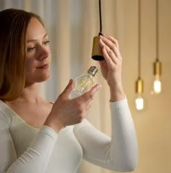 LED-himmennettävä Polttimo FILAMENT A60 E27/6,7W/230V 2700-6500K CRI 90 Wi-Fi - WiZ