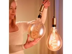 LED Himmennettävä Polttimo VINTAGE FILAMENT G200 E27/6W/230V 2000-5000K CRI 90 Wi-Fi - WiZ