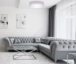 LED-kattovalaisin ROLLER LED/24W/230V Vaaleanharmaa