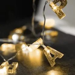 LED-koristeketju 13xLED 2,16m Lämmin Valkoinen