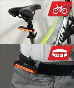 LED Pyörän Takavalo 2xAAA