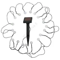 LED RGB-aurinkokennovalaisin 20xLED / 1xAAA / 1.2V / 300mAh IP44 Hämäräanturilla