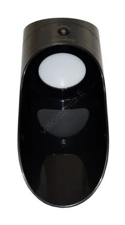 LED-seinäaurinkovalaisin Anturilla PALESA LED/1W/3,7V IP65 Musta