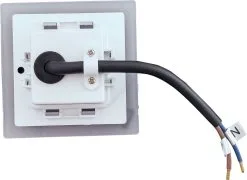 Greenlux LED-ulkoportaikkovalaisimet LED/1,7W/230V 4000K IP44 Musta